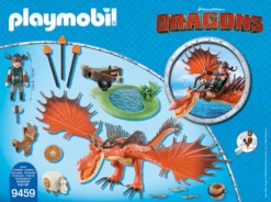 PLAYMOBIL 9459 Dragons Rotzbakke Und Hakenzahn -Kinderspielzeug Rabatte 30d30ce9ae29627852eef7e2bedf954b