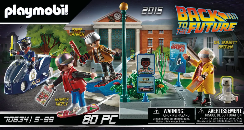 PLAYMOBIL Back To The Future 70634 Back To The Future Part II Verfolgung Mit Hoverboard 5 PLAYMOBIL Back To The Future 70634 Back To The Future Part II Verfolgung Mit Hoverboard – Bild 3