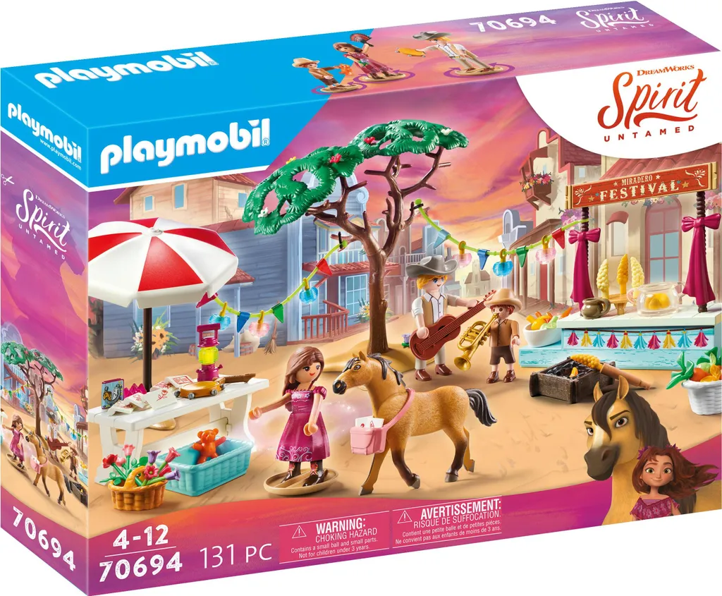 PLAYMOBIL Spirit 70694 Miradero Festival 3 PLAYMOBIL Spirit 70694 Miradero Festival
