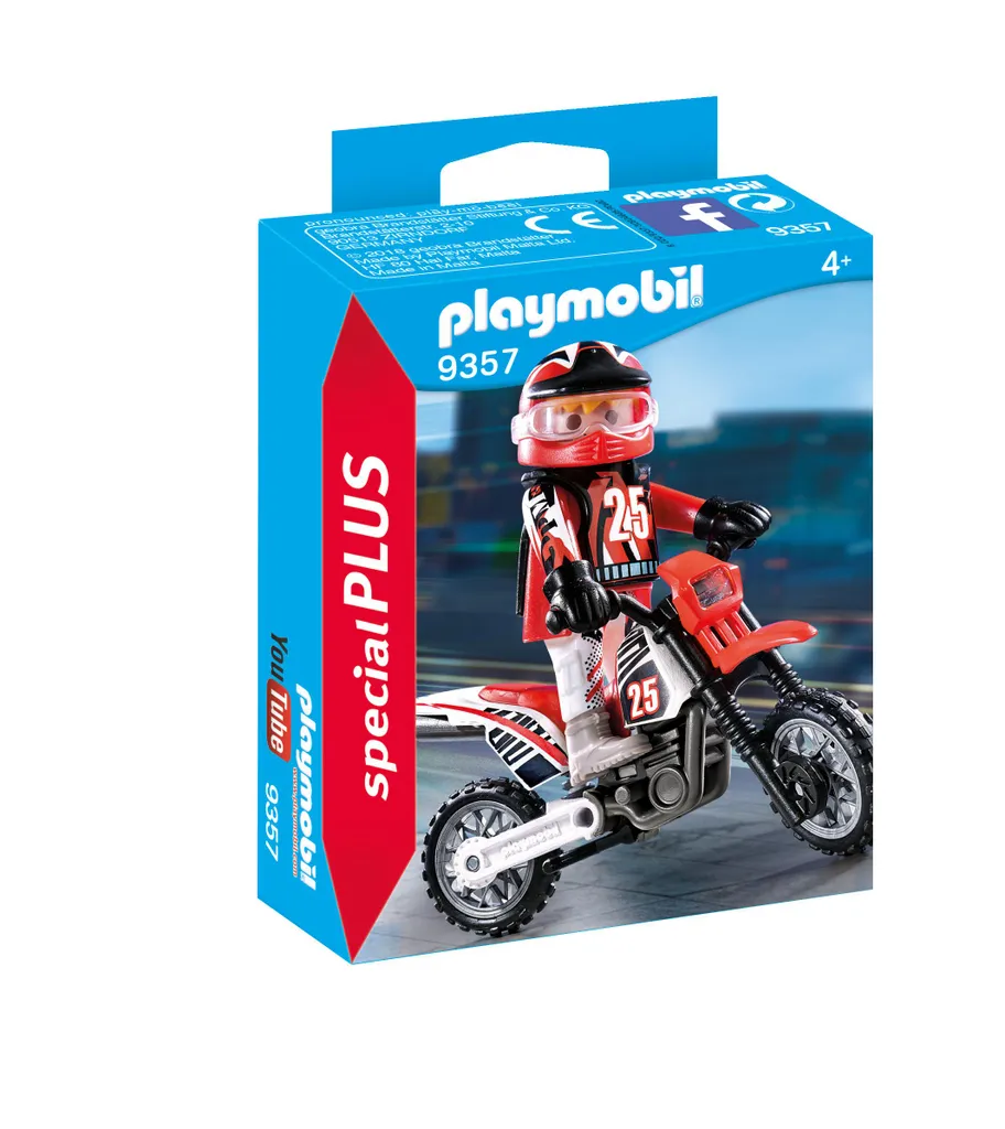 Playmobil Motocross-Fahrer 3 Playmobil Motocross-Fahrer