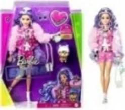 Barbie Extra Puppe Mit Lila-welligen Haaren -Kinderspielzeug Rabatte 33d01fa6817adab9d7dffd9ef048babc