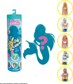 Barbie Color Reveal Puppe Meerjungfrau, Welle 4, Sortiert -Kinderspielzeug Rabatte 34ef5d3d13525e7aa6d6ea108f1378f1