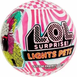 L.O.L. Surprise! Lights Pets With Real Hair & 9 Surprises Including Black Light