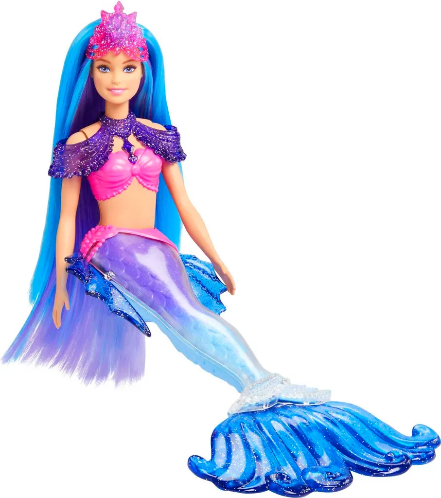 Barbie "Meerjungfrauen Power" Malibu Puppe (blaue Haare) Mit Zubehör 5 Barbie "Meerjungfrauen Power" Malibu Puppe (blaue Haare) Mit Zubehör – Bild 3