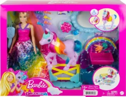Barbie Dreamtopia Prinzessin Puppe Inkl. Einhorn Mit Farbwechsel, Set -Kinderspielzeug Rabatte 362ac858301b0462cbfd51ab0e843897