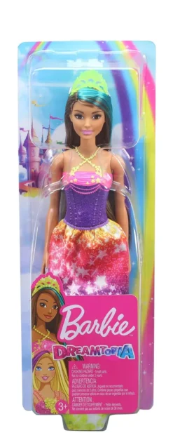 Barbie Dreamtopia Prinzessin Puppe (brünett Und Türkisfarbenes Haar), Anziehpuppe -Kinderspielzeug Rabatte 36ec2e8f5b8c28ee53a2a71ce185d2a2