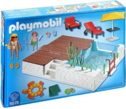 PLAYMOBIL 5575 City Life Einbau-Swimmingpool -Kinderspielzeug Rabatte 379de4fdcb7195b3f3d2d5367260d23c
