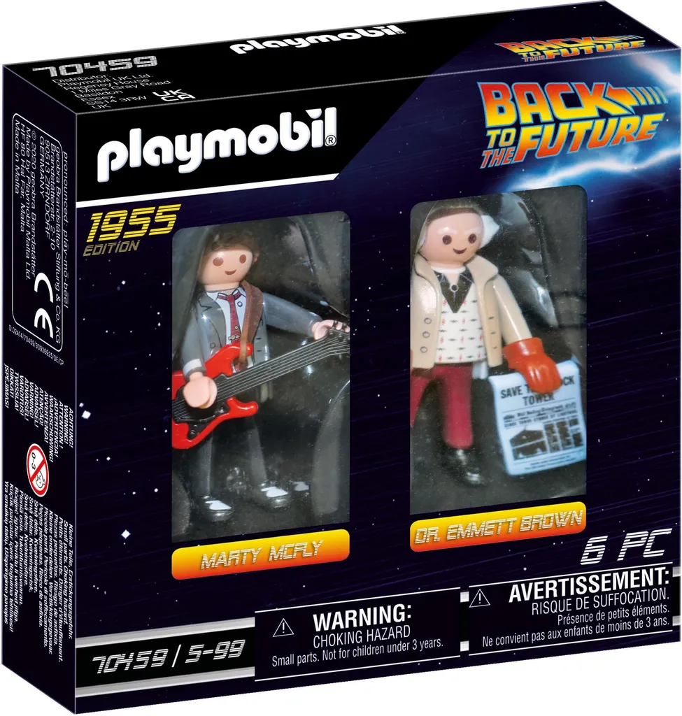 Playmobil Back To The Future Marty McFly Und Dr. Emmett Brown 3 Playmobil Back To The Future Marty McFly Und Dr. Emmett Brown