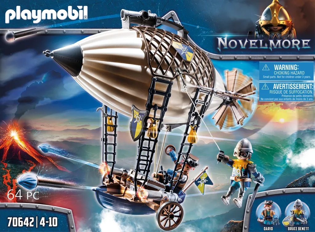 PLAYMOBIL Novelmore 70642 Novelmore Darios Zeppelin 5 PLAYMOBIL Novelmore 70642 Novelmore Darios Zeppelin – Bild 3