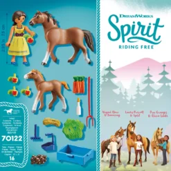 PLAYMOBIL Spirit 70122 Pru Mit Pferd Und Fohlen -Kinderspielzeug Rabatte 3bc6be48e1cad46385a51f302410cc74