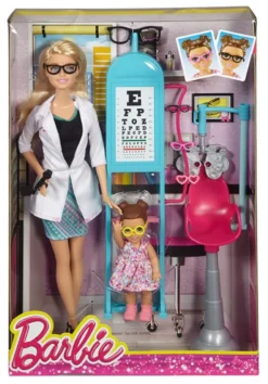 Barbie Kinderärztin Puppe (blond), Spielset Mit Kleinkind -Kinderspielzeug Rabatte 408736198caae730cb19bc164ad469af
