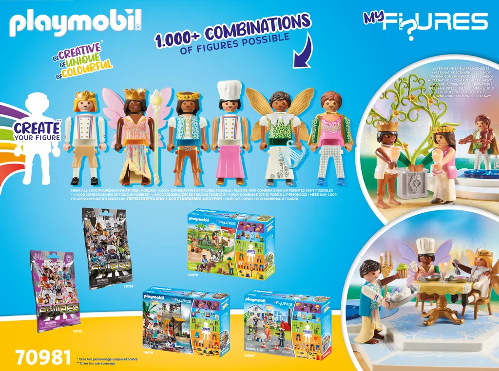 PLAYMOBIL MyFigures 70981 My Figures: The Magic Dance 3 PLAYMOBIL MyFigures 70981 My Figures: The Magic Dance