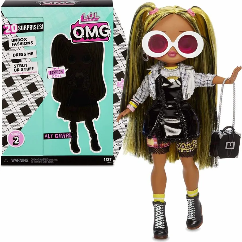 MGA Entertainment L.O.L. Surprise O.M.G. Puppe Alt GRRRL 8 MGA Entertainment L.O.L. Surprise O.M.G. Puppe Alt GRRRL – Bild 6