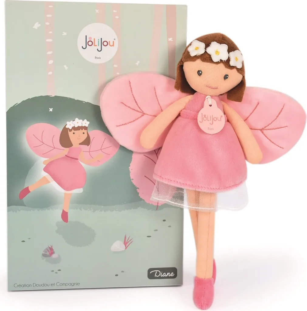 Doudou Et Compagnie Stoffpuppe Erstlingspuppe 25 Cm Waldfee Diane 3 Doudou Et Compagnie Stoffpuppe Erstlingspuppe 25 Cm Waldfee Diane