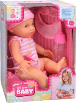 SIMBA TOYs Simba New Born Baby, Mit Trink- & Nässfunktion, 30 Cm Mit Zubehör -Kinderspielzeug Rabatte 42f192d8e1147f5317e581ebc1d07b31