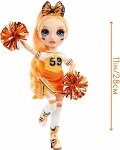 MGA Entertainment MGA Rainbow High Cheer Puppe Doll – Poppy Rowan Sammlermodepuppen 28cm -Kinderspielzeug Rabatte 4325aa9665e2873de23d6a64df14c938