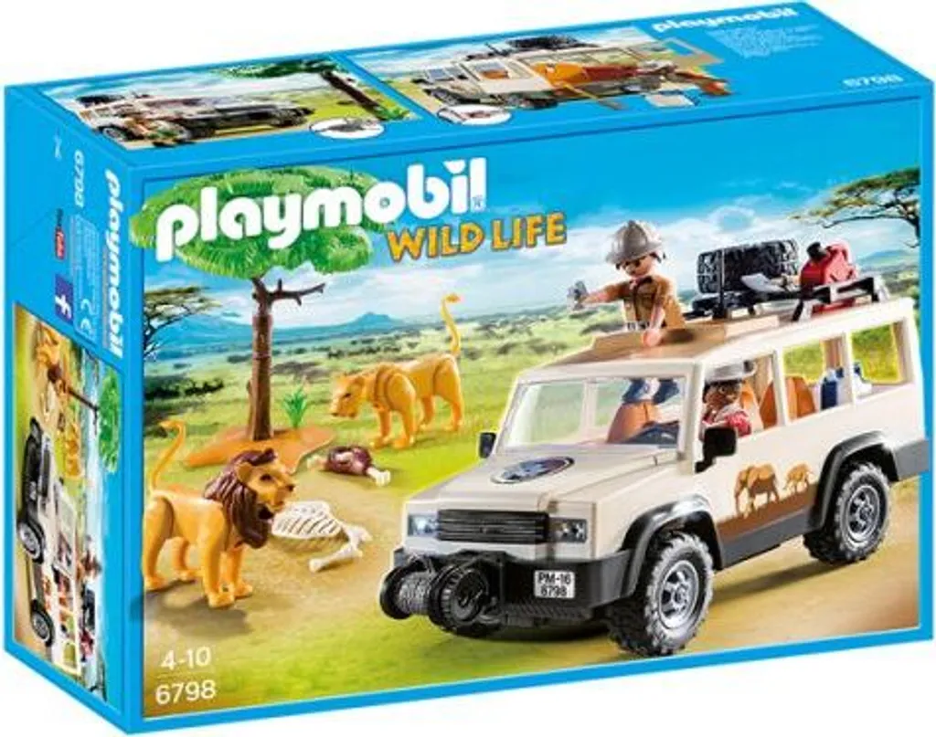 PLAYMOBIL® 6798 Wild Life Safari-Geländewagen Mit Seilwinde 3 PLAYMOBIL® 6798 Wild Life Safari-Geländewagen Mit Seilwinde
