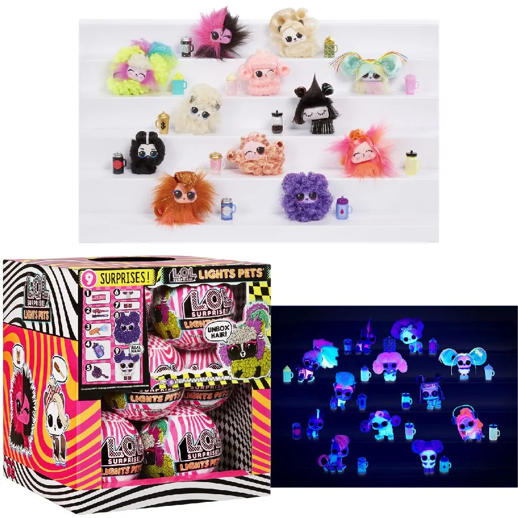 L.O.L. Surprise! Lights Pets With Real Hair & 9 Surprises Including Black Light 15 L.O.L. Surprise! Lights Pets With Real Hair & 9 Surprises Including Black Light – Bild 13