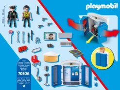 PLAYMOBIL, Spielbox "In Der Polizeistation", City Action, 70306 13 PLAYMOBIL, Spielbox "In Der Polizeistation", City Action, 70306 -Kinderspielzeug Rabatte 47f98bbc4e25158a8f374b7f6a99694f