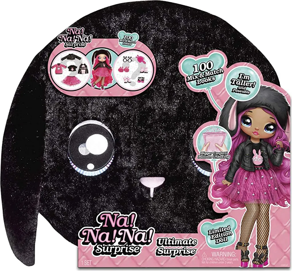 MGA Entertainment 571827E7C Na! Na! Na! Ultimate Surprise - Black Bunny 10 MGA Entertainment 571827E7C Na! Na! Na! Ultimate Surprise - Black Bunny – Bild 8