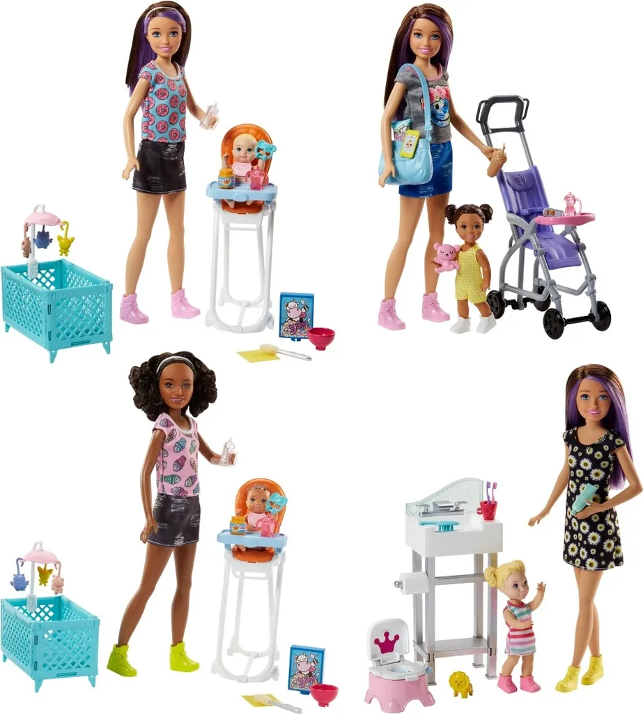 Barbie "Skipper Babysitters Inc." Puppen Und Kinderwagen Spielset 16 Barbie "Skipper Babysitters Inc." Puppen Und Kinderwagen Spielset – Bild 14