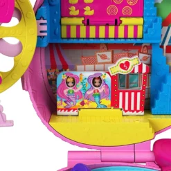 Mattel GYK91 - Polly Pocket - Klein - Ganz Groß Freizeitpark Rucksack -Kinderspielzeug Rabatte 4e79f99fd3f103562ed4e2c6bca7cfe2