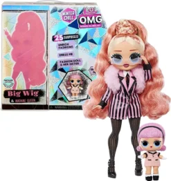 MGA Entertainment 570264E7C L.O.L. Surprise OMG Winter Wonderland Surprise- Doll 3 Big Wig And Madam -Kinderspielzeug Rabatte 4f9ed98a22b47ef4088044e315288c09