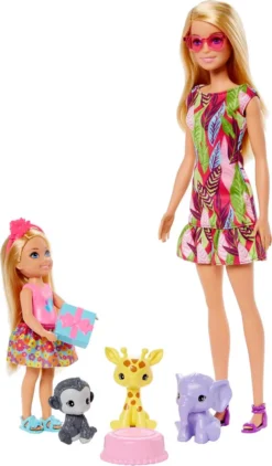 Barbie Und Chelsea "Dschungelabenteuer“ Schwestern-Spielset