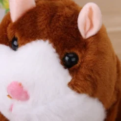 Sprechender Hamster Wiederholt-Funktion Talking Hamster Plüschhamster Plüschtier Spielzeug Für Kinder, Geschenk Für Mädchen, 15 Cm (B) -Kinderspielzeug Rabatte 507dea5765058833177fff74fc9d4057