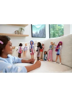 MATTEL HCN11 Barbie Wissenschaftlerin Puppe (blaue Haare) -Kinderspielzeug Rabatte 50f10e42e5b79b307e160a159d70bab1