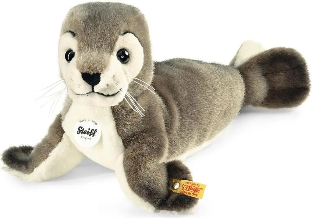 Steiff Robby Seehund 30 Grau/weiss 063114 3 Steiff Robby Seehund 30 Grau/weiss 063114