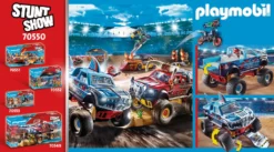 PLAYMOBIL Stuntshow 70550 Stuntshow Monster Truck Shark -Kinderspielzeug Rabatte 541b2198875da9da86838a64904dd53d