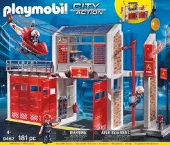 PLAYMOBIL City Action 9462 Große Feuerwache -Kinderspielzeug Rabatte 56a4ccb7dd8b1c5a3519f1f5dbe73dd2