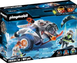 PLAYMOBIL, Spy Team Schneegleiter, Top Agents, 70231