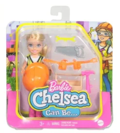 Mattel GTN86; GTN87 - Barbie Chelsea Karriere Puppe Handwerkerin -Kinderspielzeug Rabatte 579d41c9be59ab7403c00a8bd63c0de5