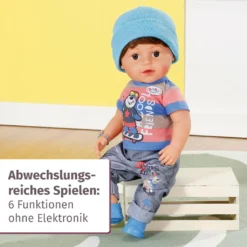 Zapf Creation Zapf BABY Born® Brother 43cm 830369 34 Zapf Creation Zapf BABY Born® Brother 43cm 830369 -Kinderspielzeug Rabatte 59df9bb8311701c8976edb7448d74e80