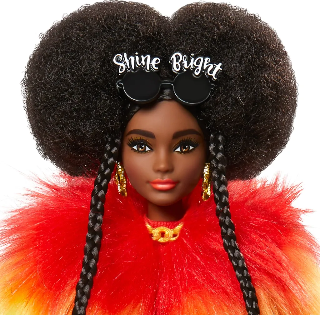 Barbie Extra Puppe Mit Afro Und Regenbogen-Jacke, Inkl. Haustier 5 Barbie Extra Puppe Mit Afro Und Regenbogen-Jacke, Inkl. Haustier – Bild 3