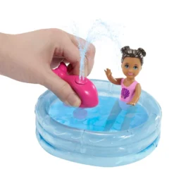 Barbie Skipper Babysitter Puppe, Spielset Mit Baby-Puppe Und Pool -Kinderspielzeug Rabatte 5bda2363611ba05d31c46a10b926575b