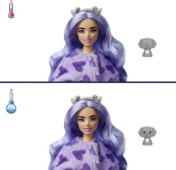 Barbie Cutie Reveal Puppe Mit Welpen-Plüschkostüm Und 10 Überraschungen -Kinderspielzeug Rabatte 5c29e1f6ae47f486963fb94456e512ab