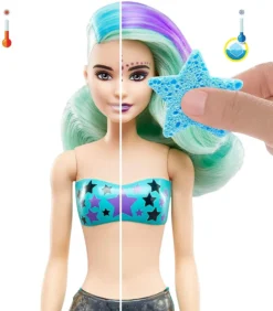 Barbie Color Reveal Puppe Meerjungfrau, Welle 4, Sortiert -Kinderspielzeug Rabatte 5d577f9005bdd4b57d092e519e5e21f9
