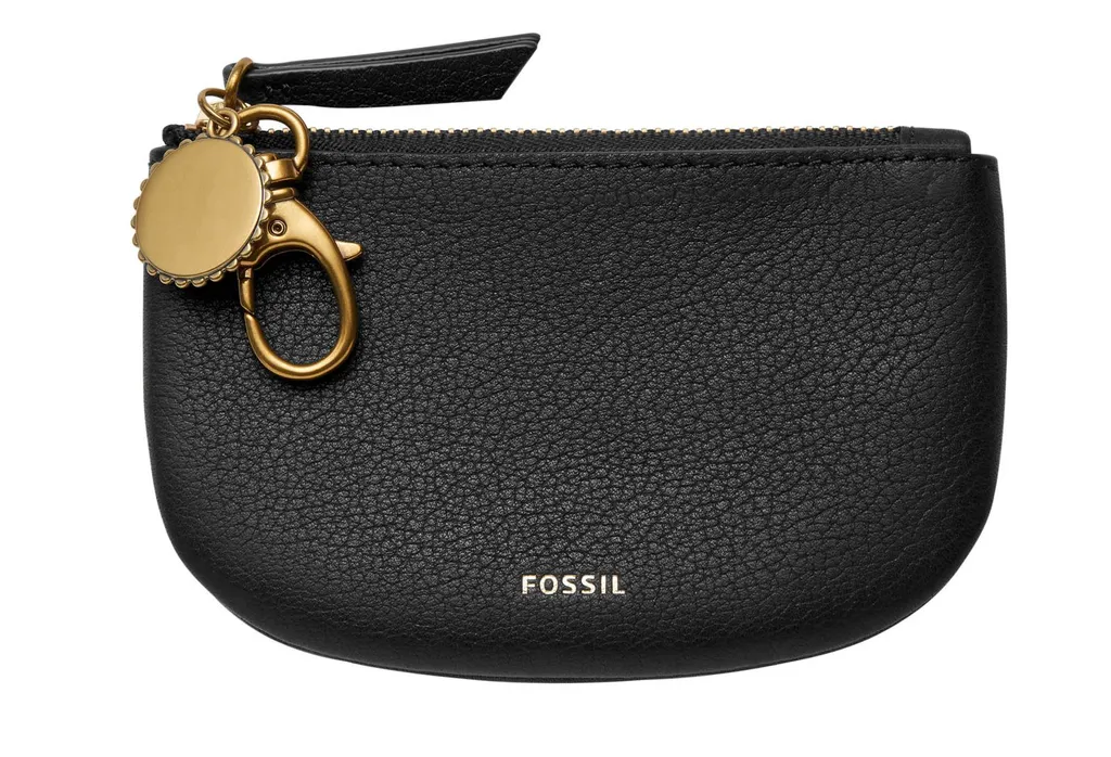 FOSSIL Polly Zip Pouch Black 3 FOSSIL Polly Zip Pouch Black