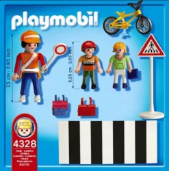 PLAYMOBIL 4328 - Schulweghelferin Mit Kindern -Kinderspielzeug Rabatte 5ec6b04a01b7c01bbd8793cf8d2948c5