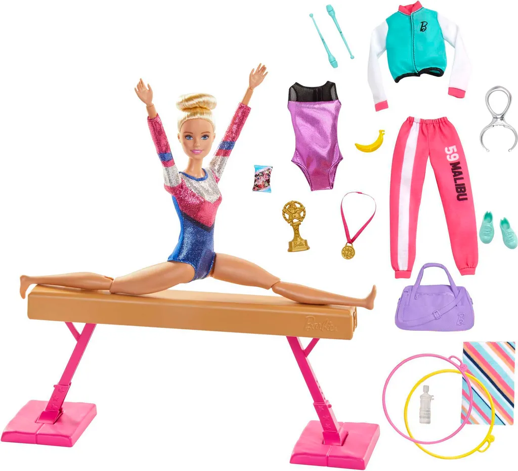 Barbie Turn-Spielset Mit Puppe 3 Barbie Turn-Spielset Mit Puppe