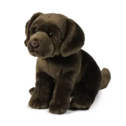 Anna Club Plüschtier - Labrador Hund (braun, 26cm) Lebensecht Kuscheltier Stofftier