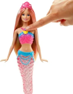 Barbie Dreamtopia Regenbogenlicht-Meerjungfrau Puppe (blond) -Kinderspielzeug Rabatte 6013c941c88cd0b7c82f0cfd5c2ddfcc