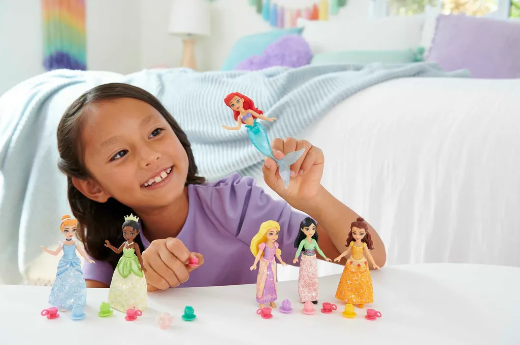 Disney Princess-Spielzeug, 6 Kleine Puppen Mit Accessoires 9 Disney Princess-Spielzeug, 6 Kleine Puppen Mit Accessoires – Bild 7