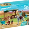 PLAYMOBIL Reitplatz Mit Lucky & Javier, 70119