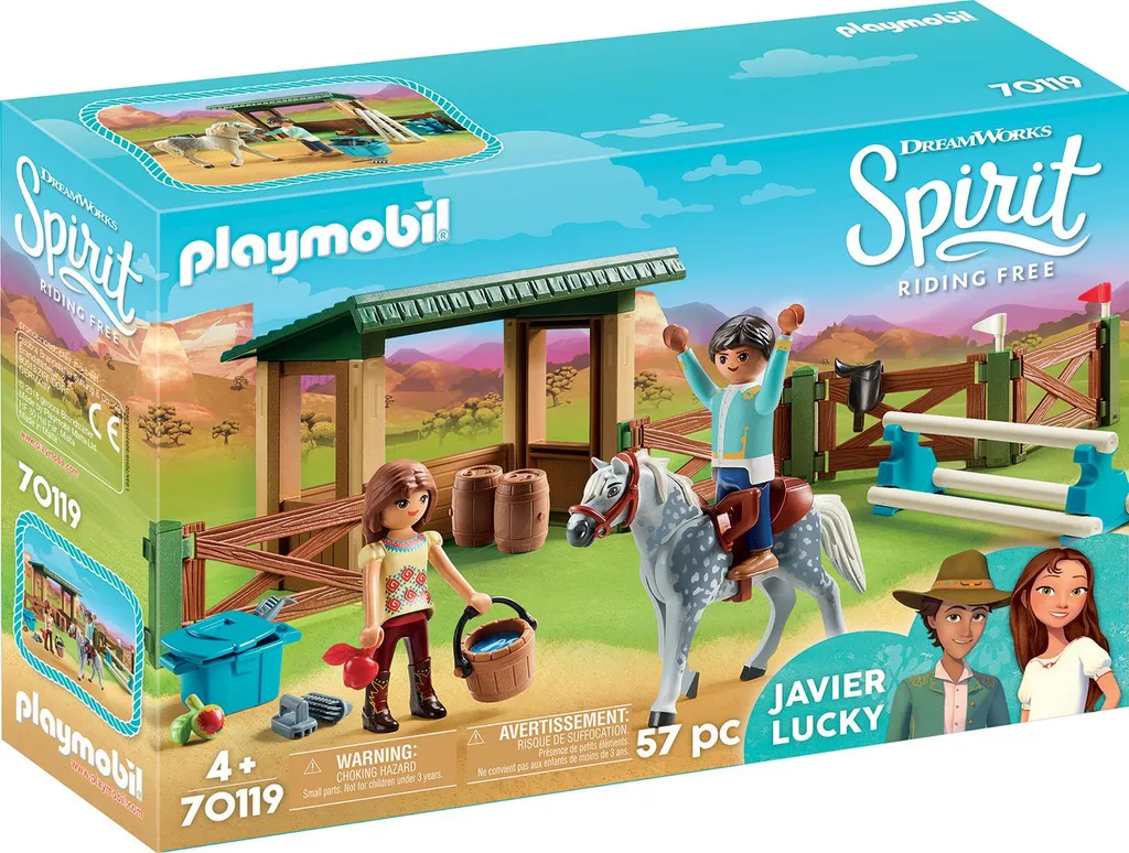 PLAYMOBIL Reitplatz Mit Lucky & Javier, 70119 3 PLAYMOBIL Reitplatz Mit Lucky & Javier, 70119
