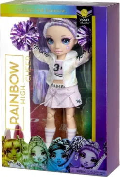 MGA Entertainment Rainbow High Cheer Doll-Violet Willow 0 0 STK -Kinderspielzeug Rabatte 62992a3a8c3a288d4d7c40ad29da56b5