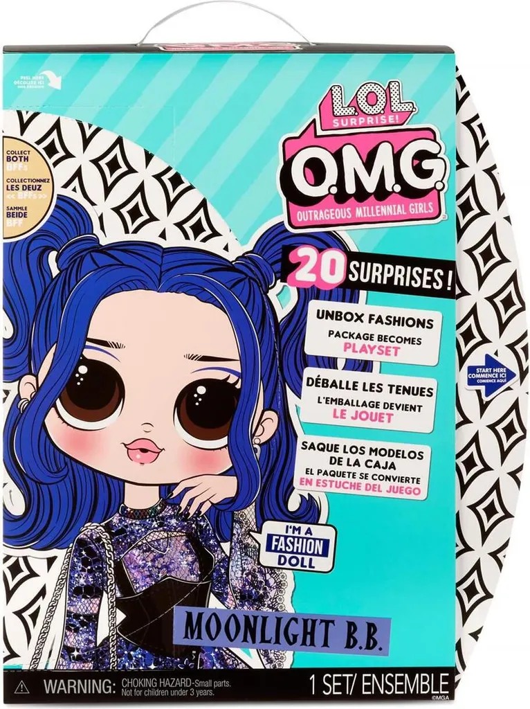 MGA Entertainment LOL OMG Surprise Puppe Moonlight B.B. 9 MGA Entertainment LOL OMG Surprise Puppe Moonlight B.B. – Bild 7